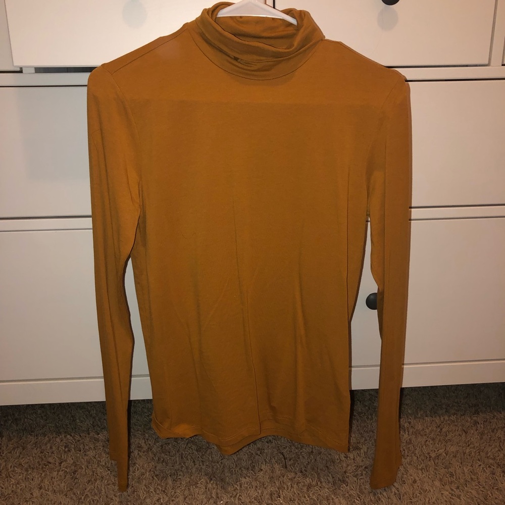 Burnt Orange Turtleneck